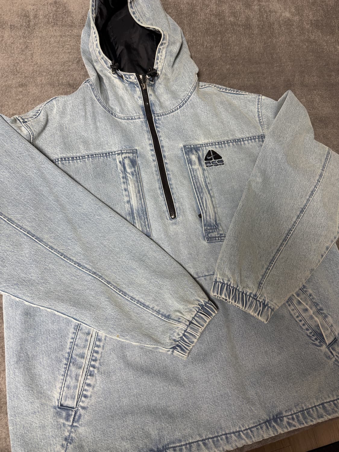 슈프림 acg 데님 풀오버 자켓 블루 L사이즈입니다.  상품이미지1