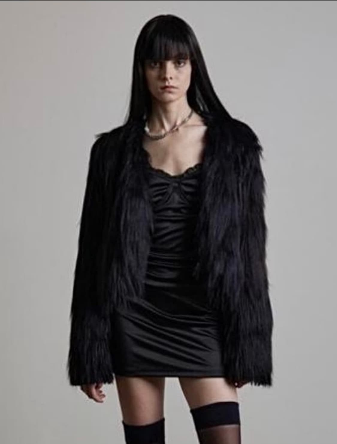 [구해요] 보헤미안서울 롱 헤어 퍼자켓 상품이미지1