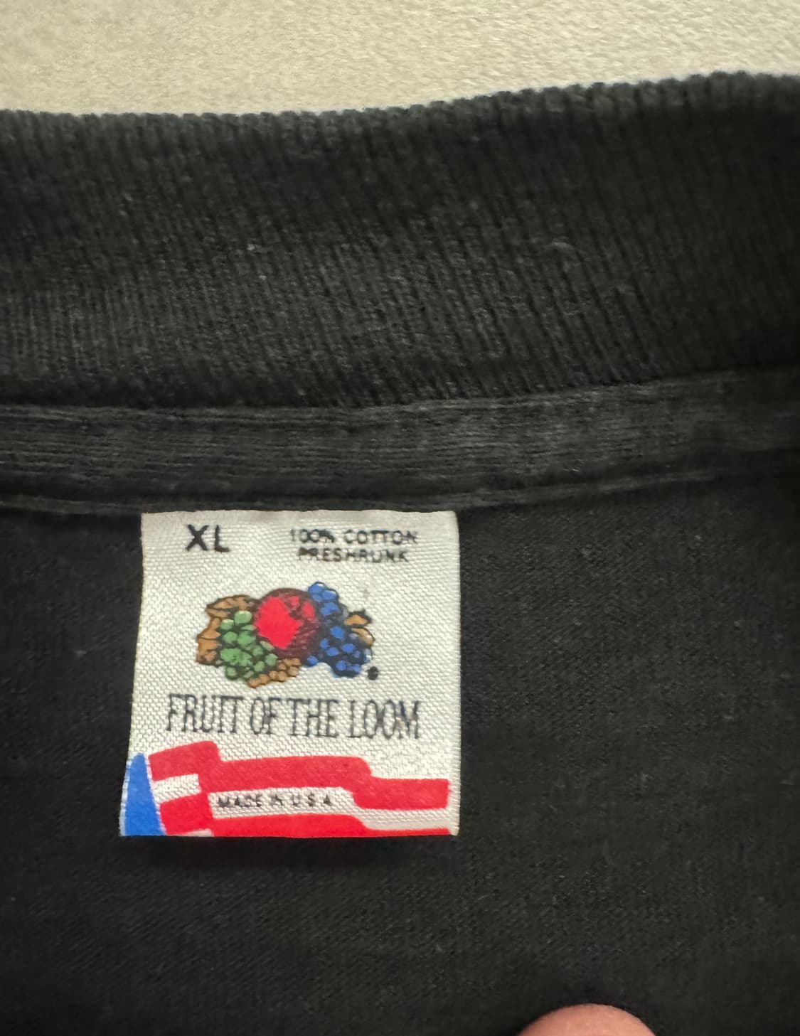 90’s 빈티지 Fruit of the loom 티셔츠 xl 상품이미지4