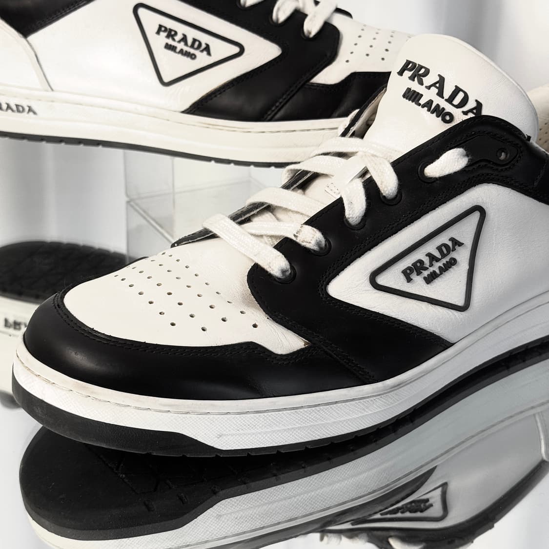 [정품] 프라다 범고래 다운타운 스니커즈 280 상품이미지2