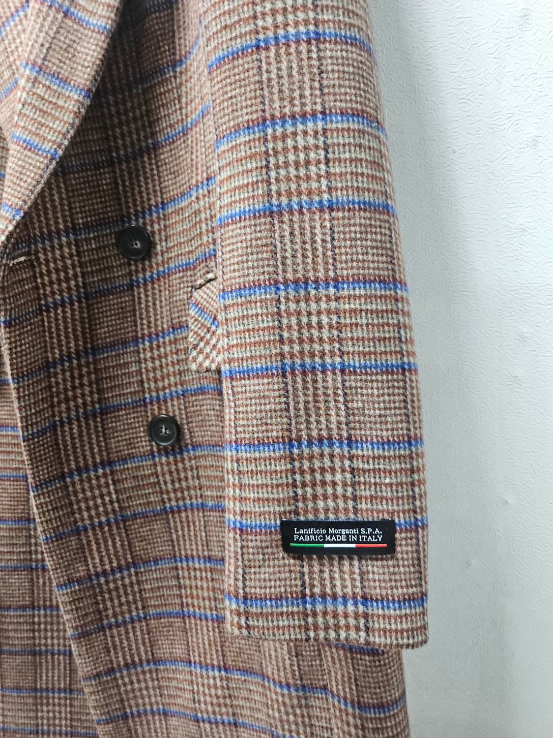 SOOS  체크 더블 롱 코트  55 상품이미지2