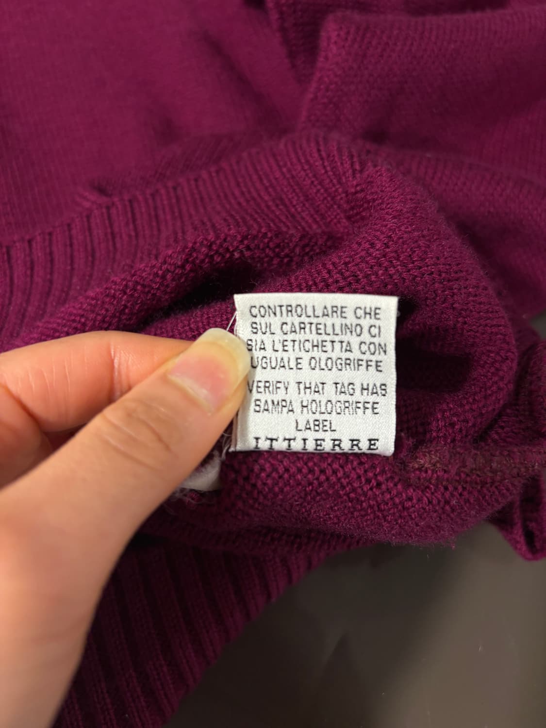 베르사체 90‘s 니트 상품이미지8