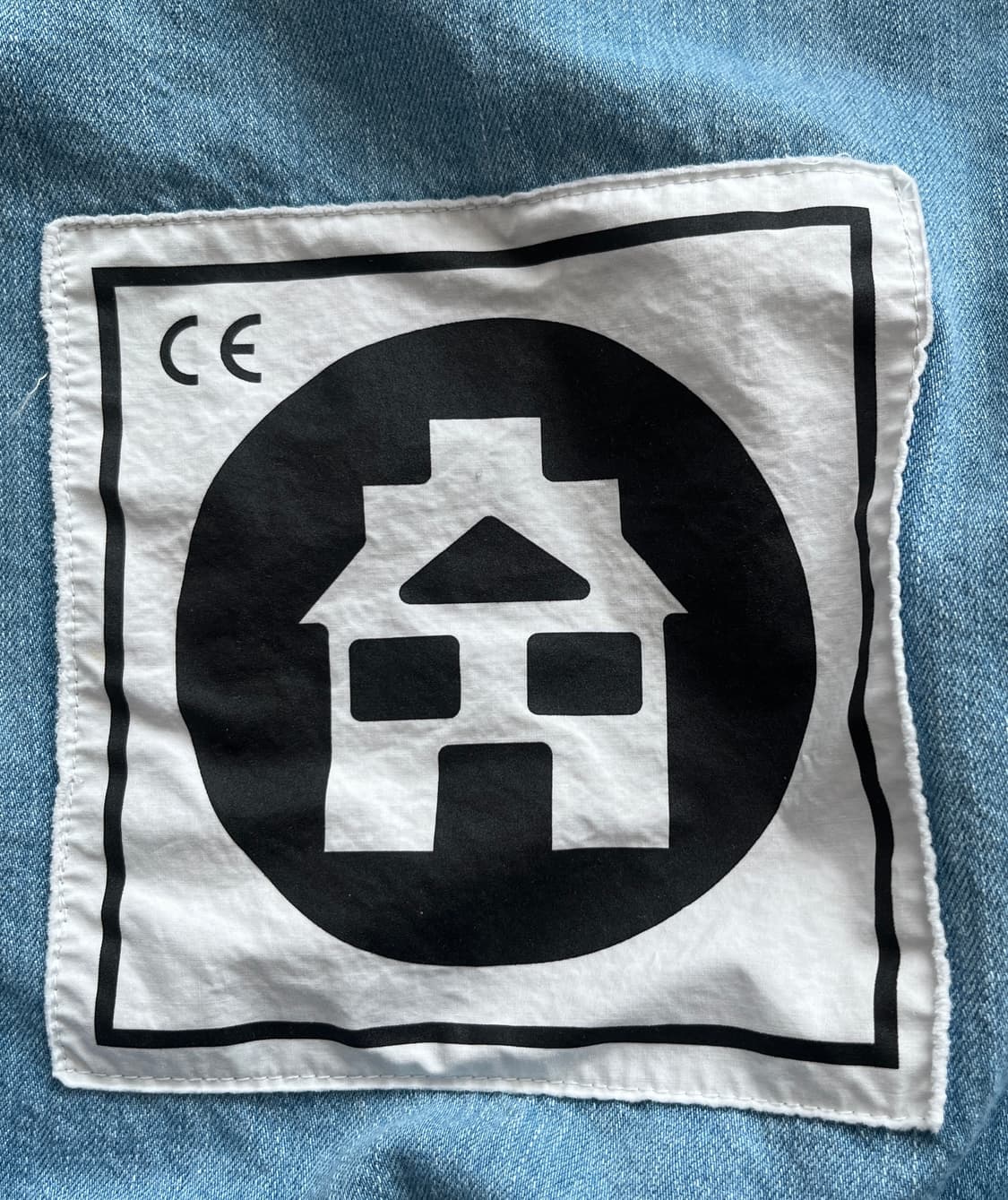 카브엠트 블리치드 데님 하프 집 자켓 사이즈 L 상품이미지4