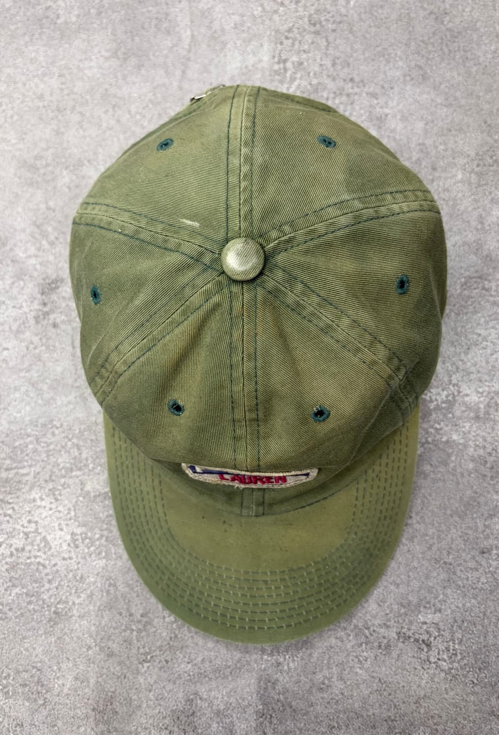 90s 폴로 랄프로렌 그린 볼캡 상품이미지3
