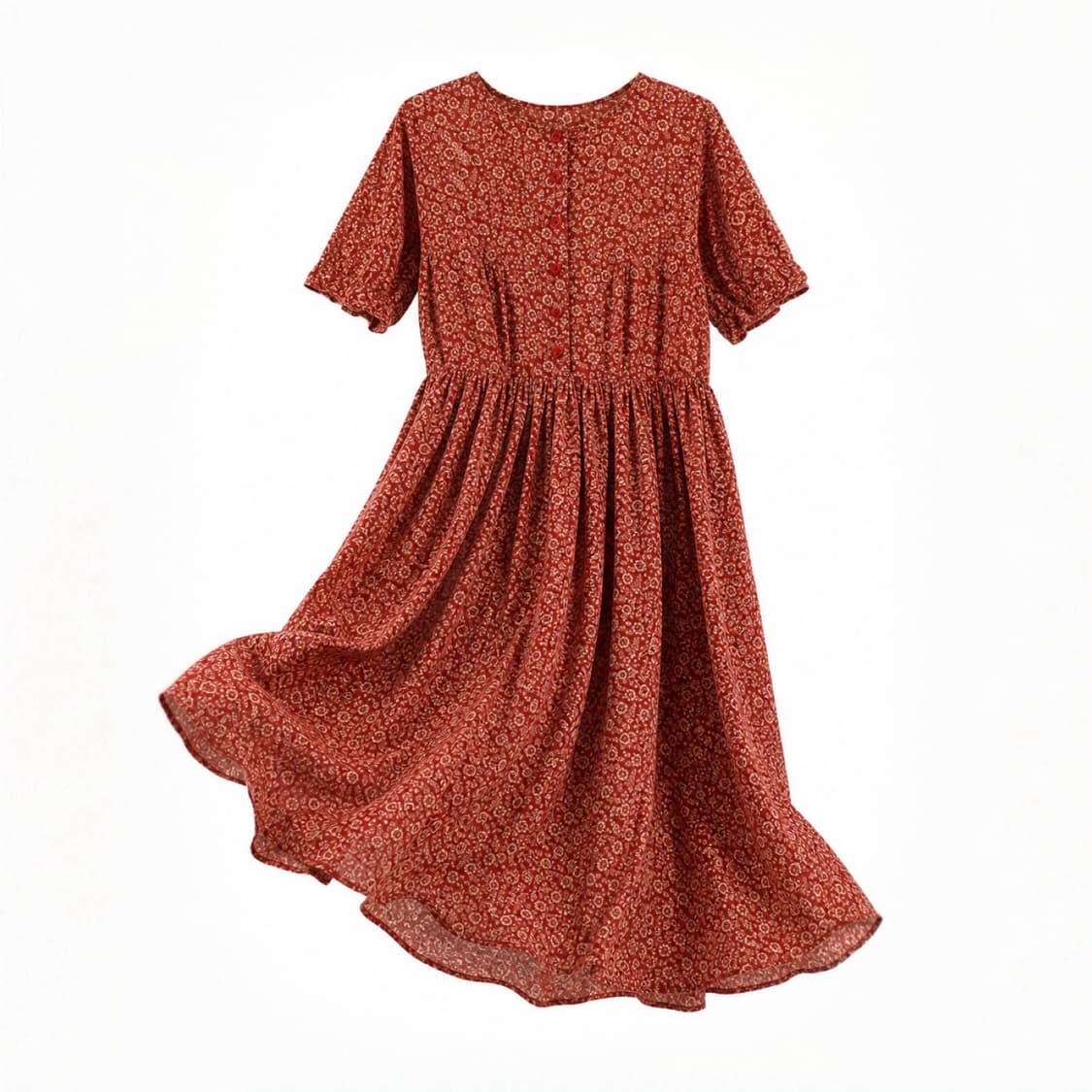Red Flower Dress 상품이미지2