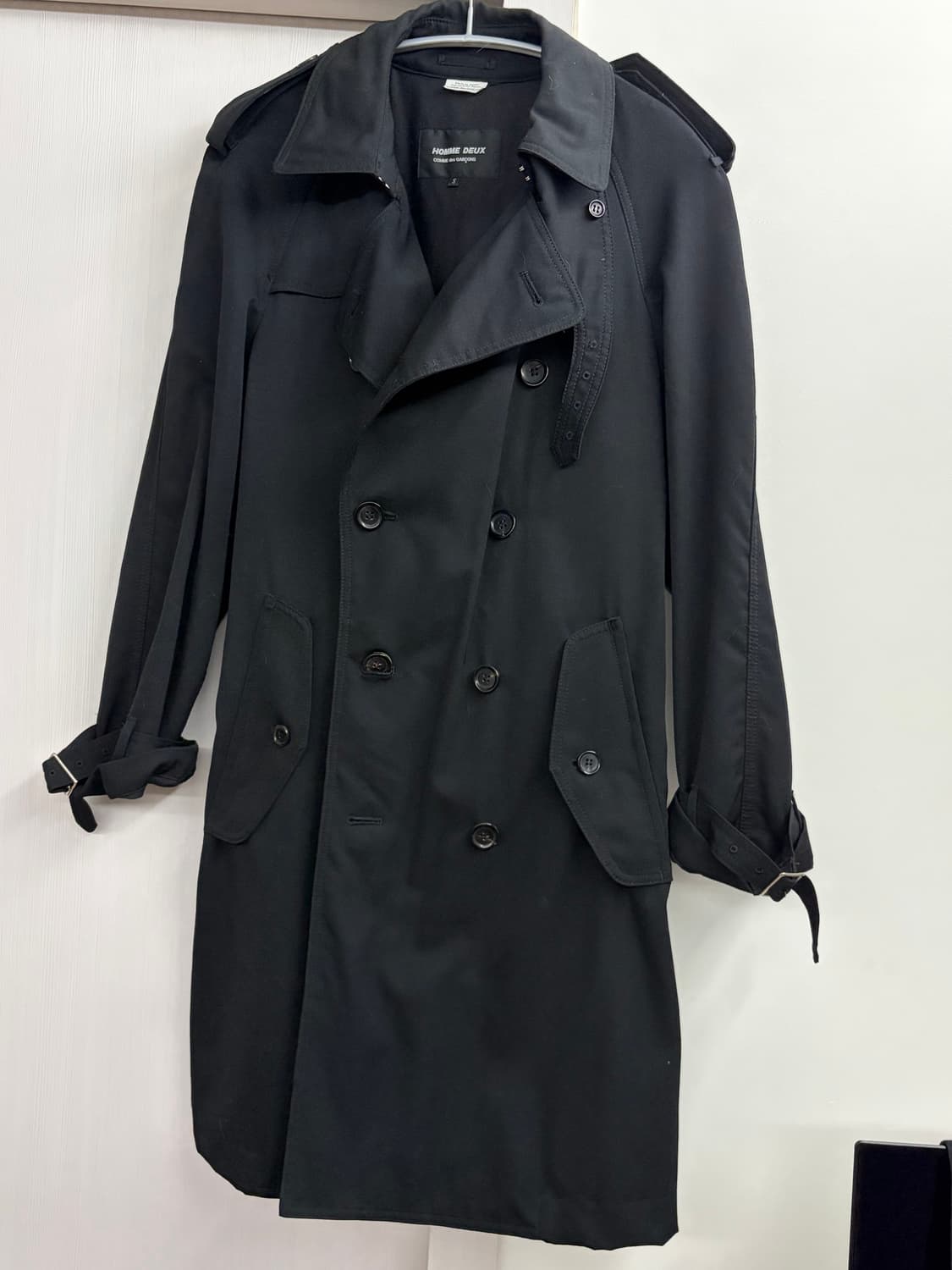 꼼데가르송 HOMME DEUX 트렌치코트 새상품 상품이미지1