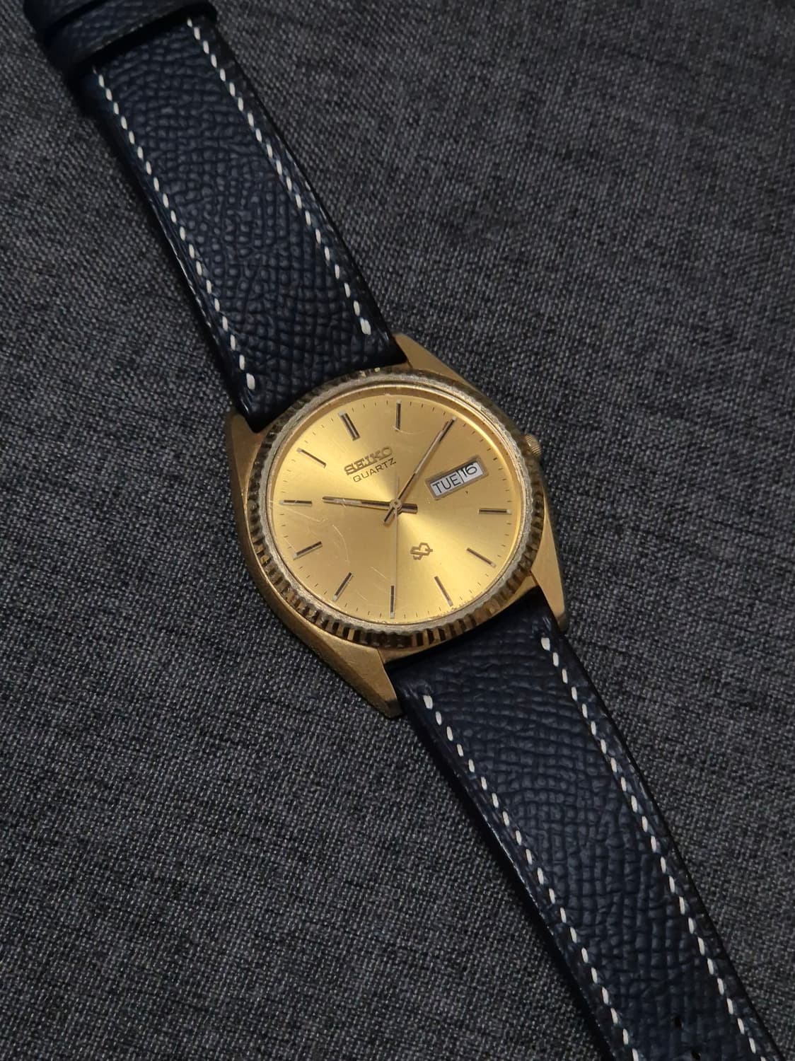 세이코sq 금장 36mm 제임스본드 상품이미지1