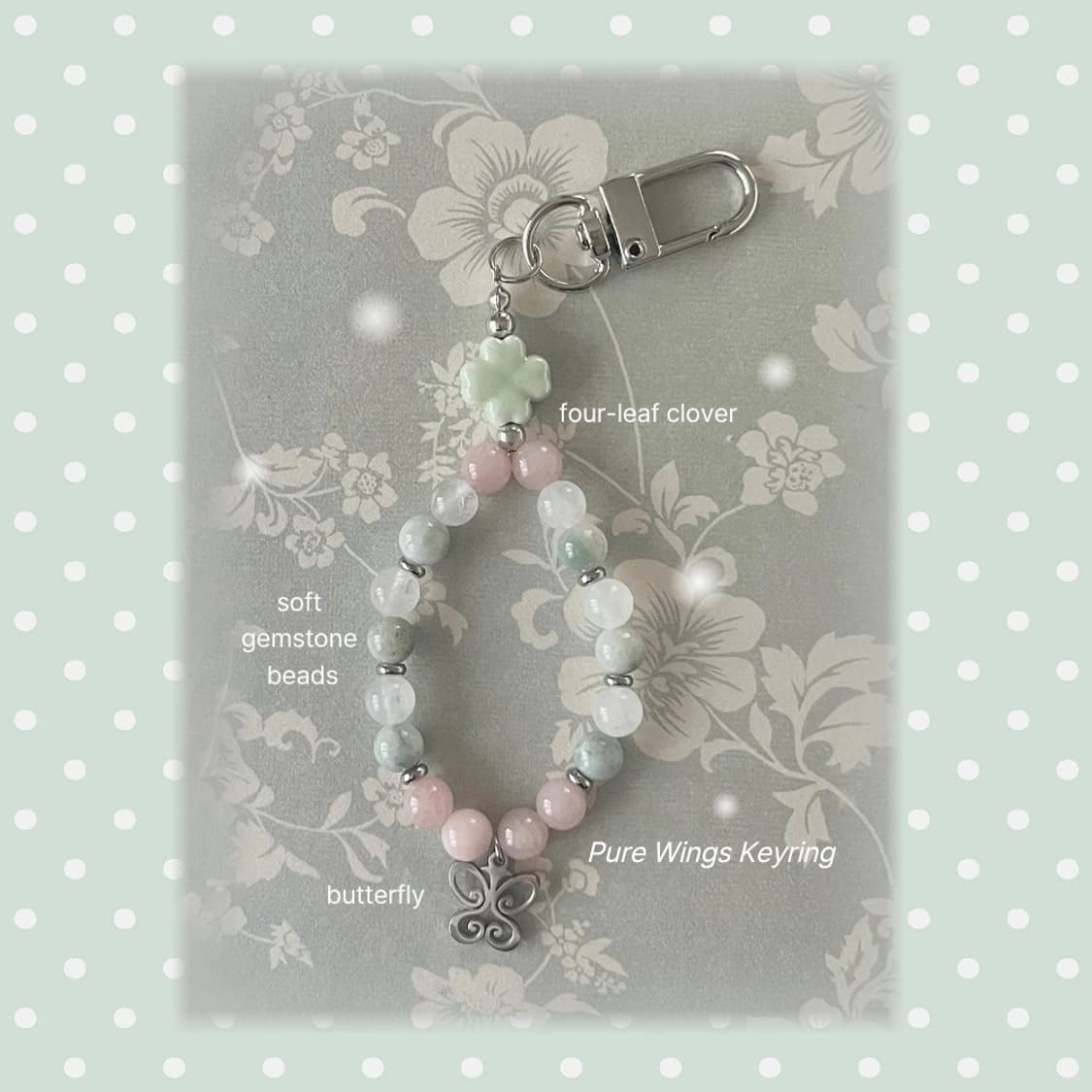 Pure Wings Bracelet / Keyring (handmade) 상품이미지2