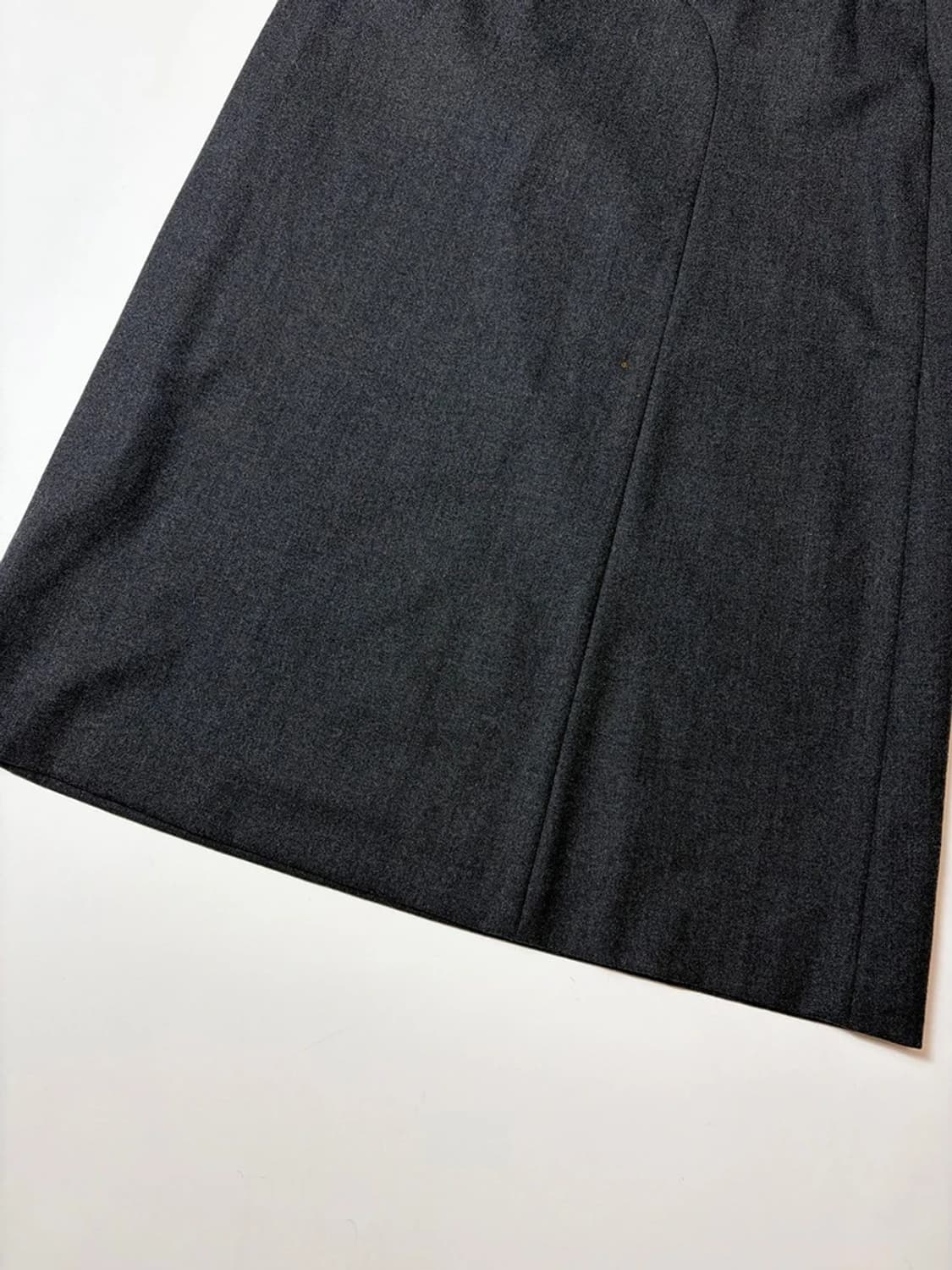 질샌더 울 블렌드 미니멀 랩 디테일 스커트 PN9427 상품이미지3