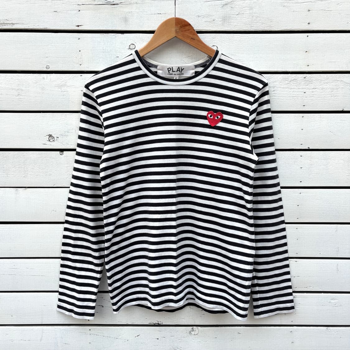 Comme des Garcons 꼼데가르송 스트라이프 롱슬리브 티셔츠 상품이미지1