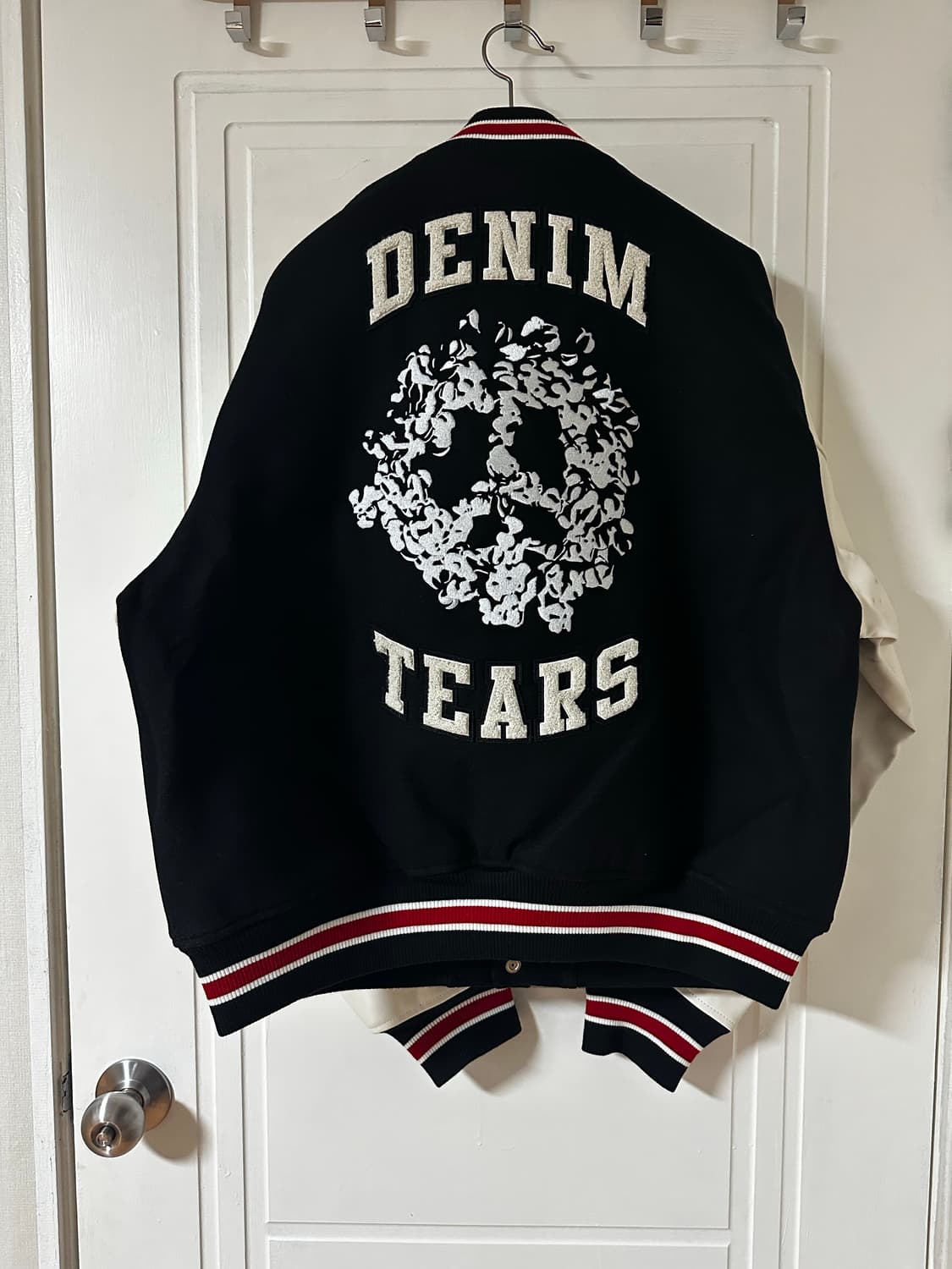 [L] 데님 티어스 바시티 자켓 상품이미지3