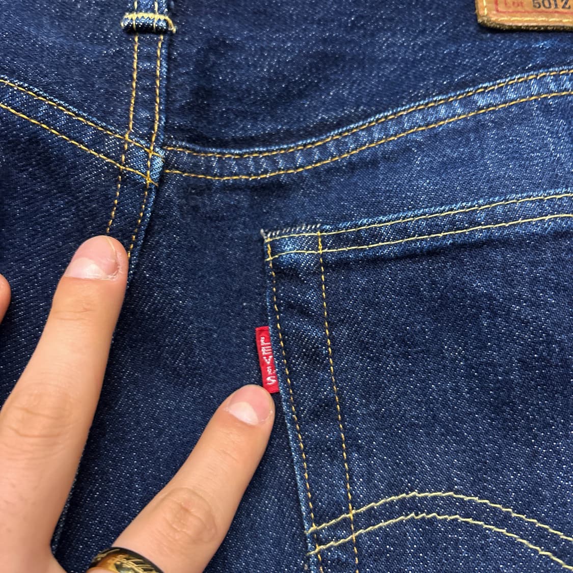 리바이스 LVC 501Z XX 내츄럴 페이딩 셀비지 데님팬츠 N1233 상품이미지6