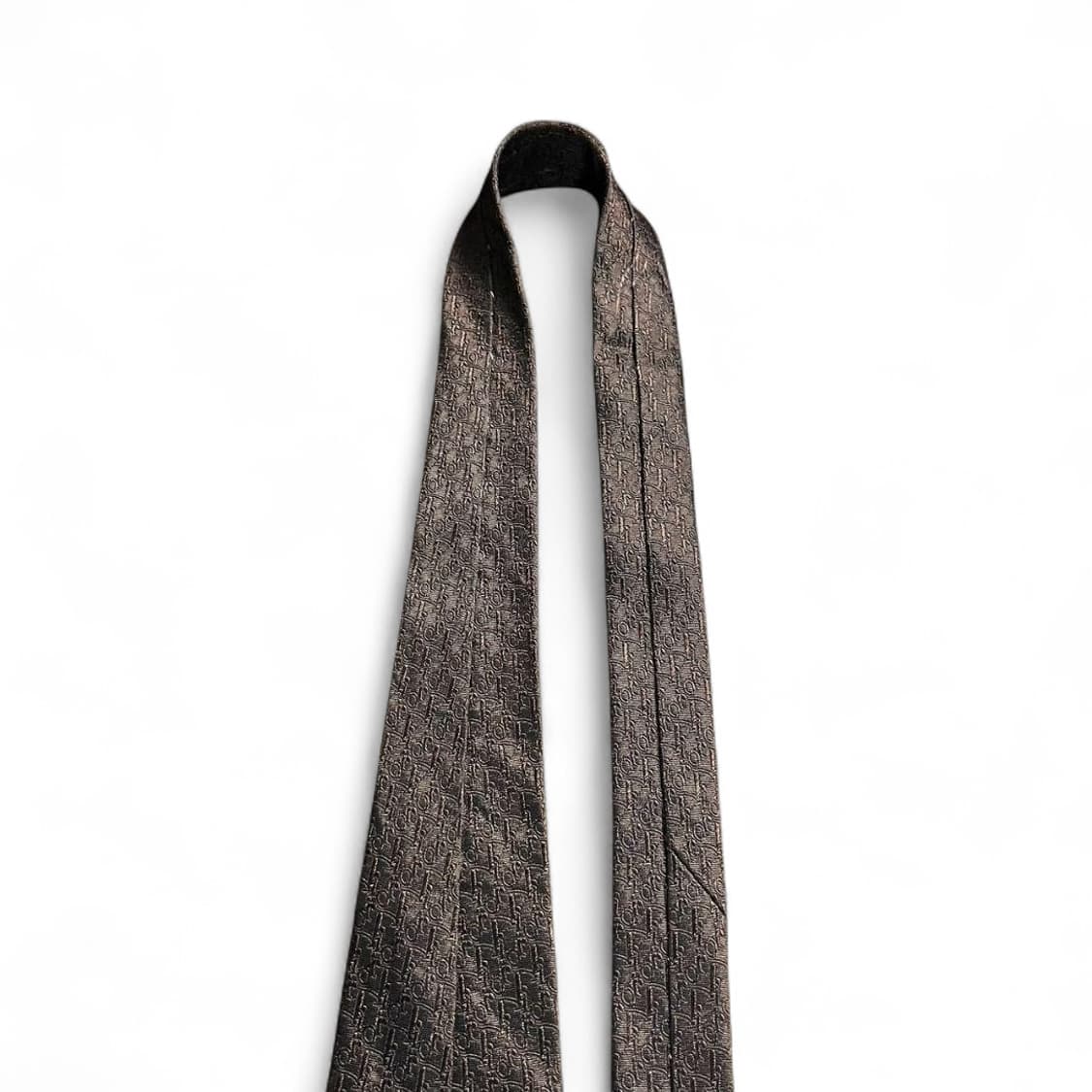 디올옴므 오블리크 자카드 패턴 실크 넥타이 상품이미지4