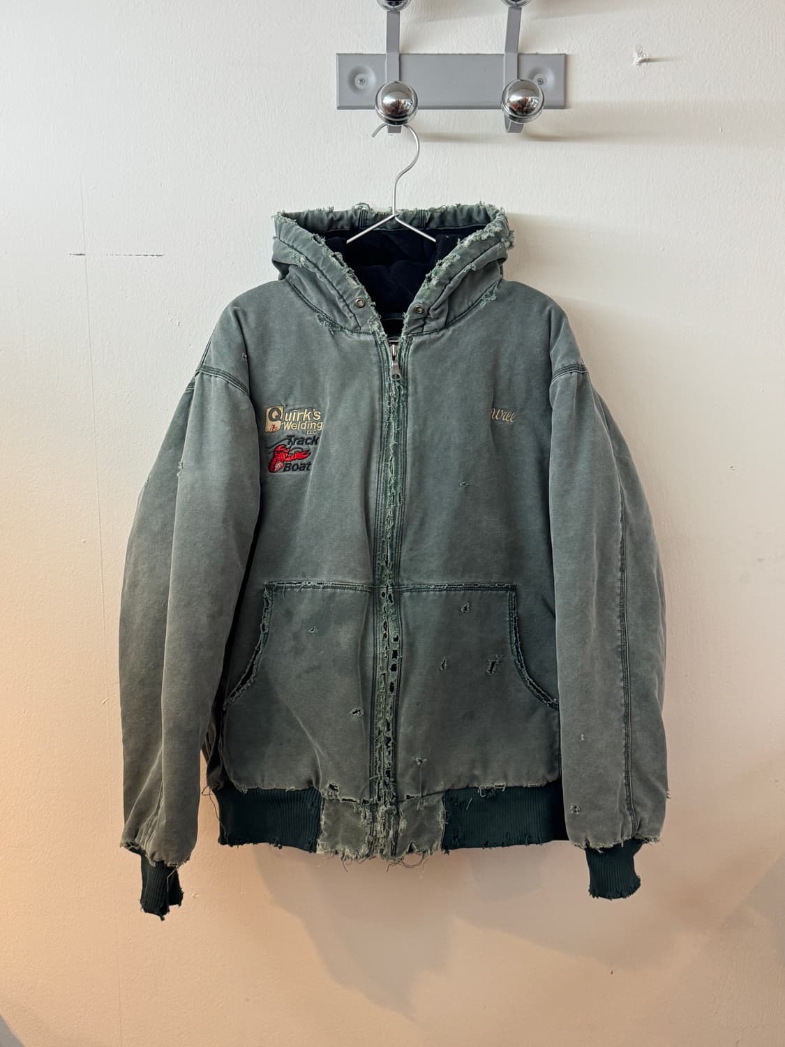 90'S Track Boat Quilted Lined jumper 상품이미지1