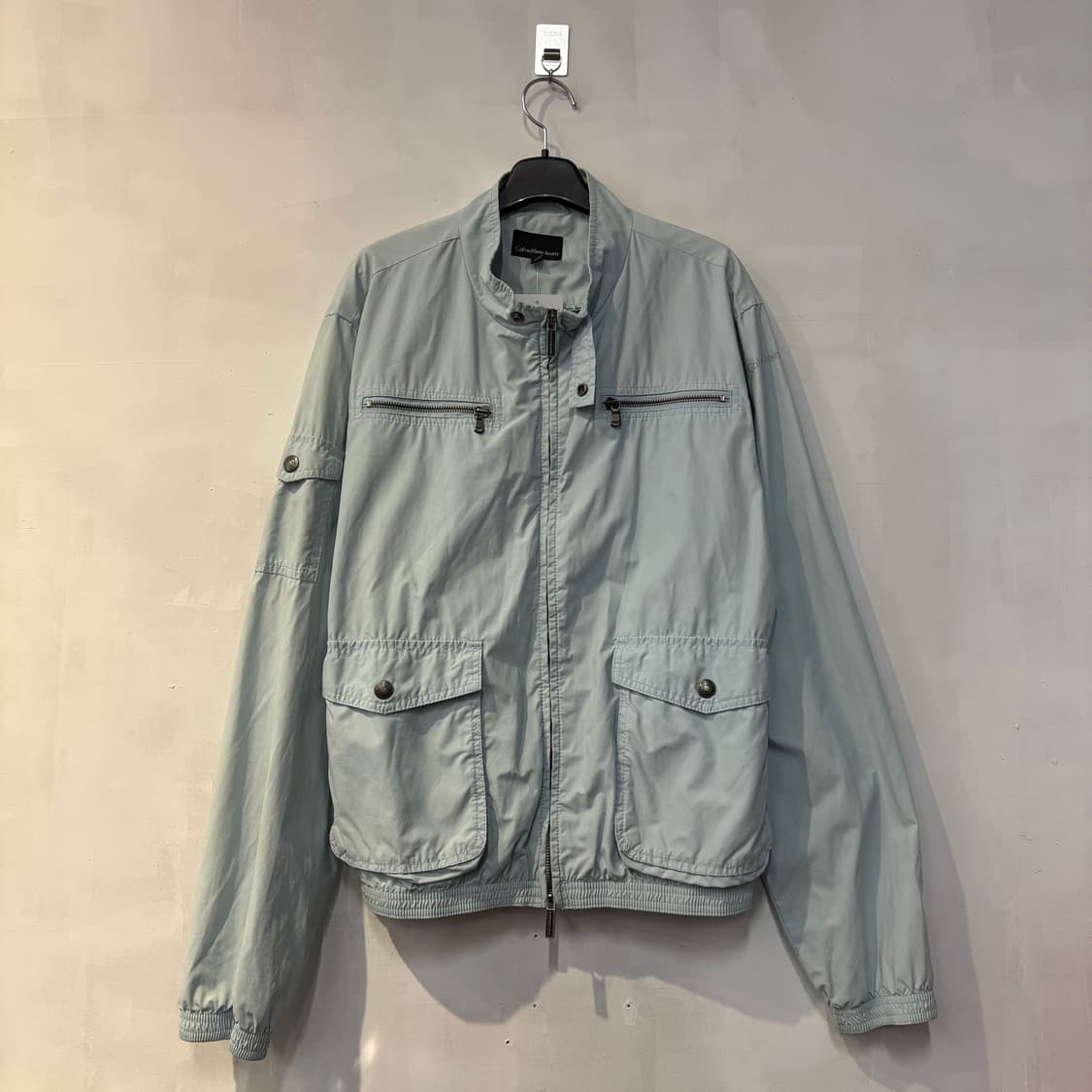 Calvin klein jeans 캘빈클라인 바람막이 자켓 블루종 상품이미지1