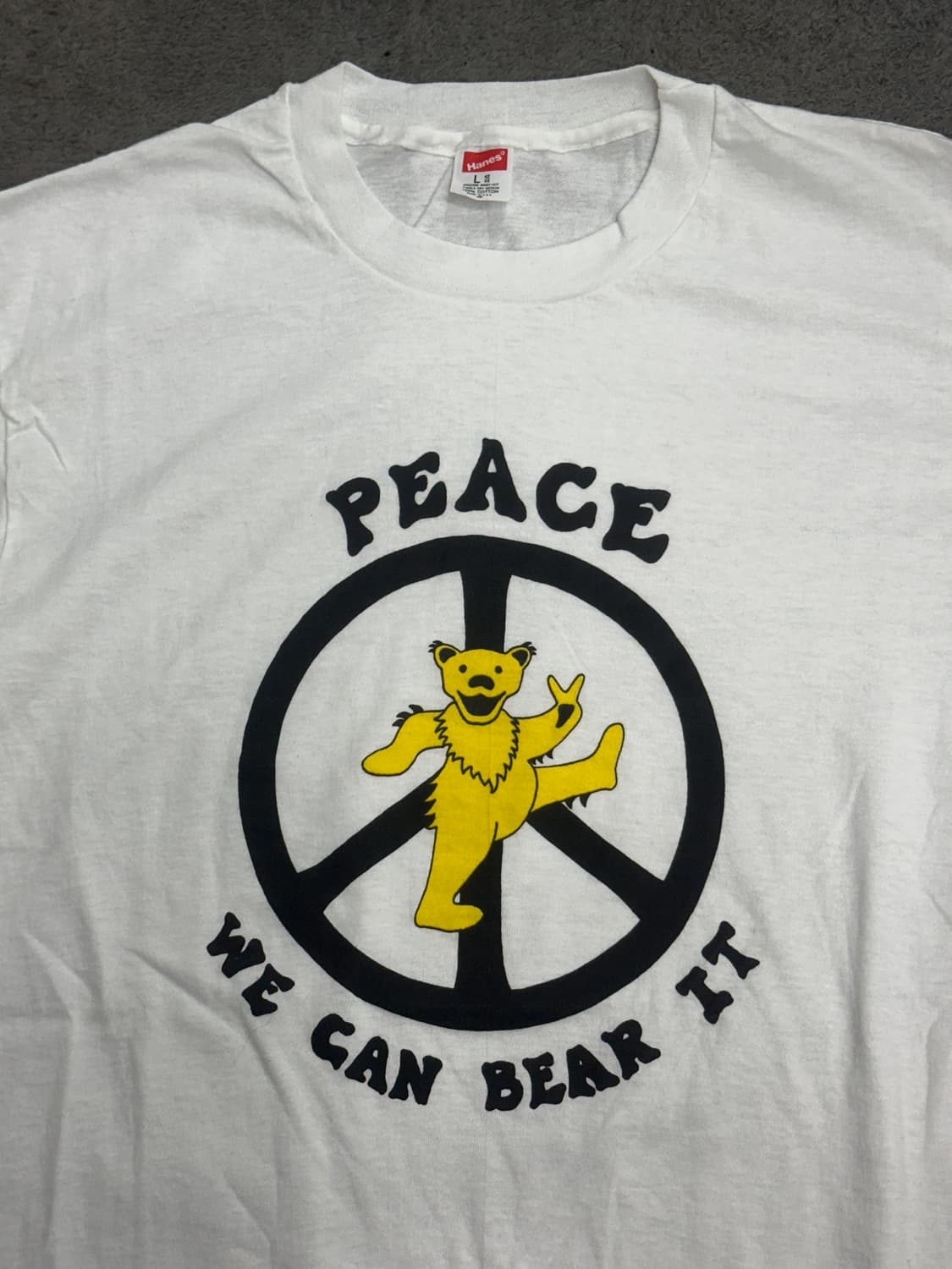 Late 80s 그레이트풀데드 댄싱베어 티셔츠 L 상품이미지3
