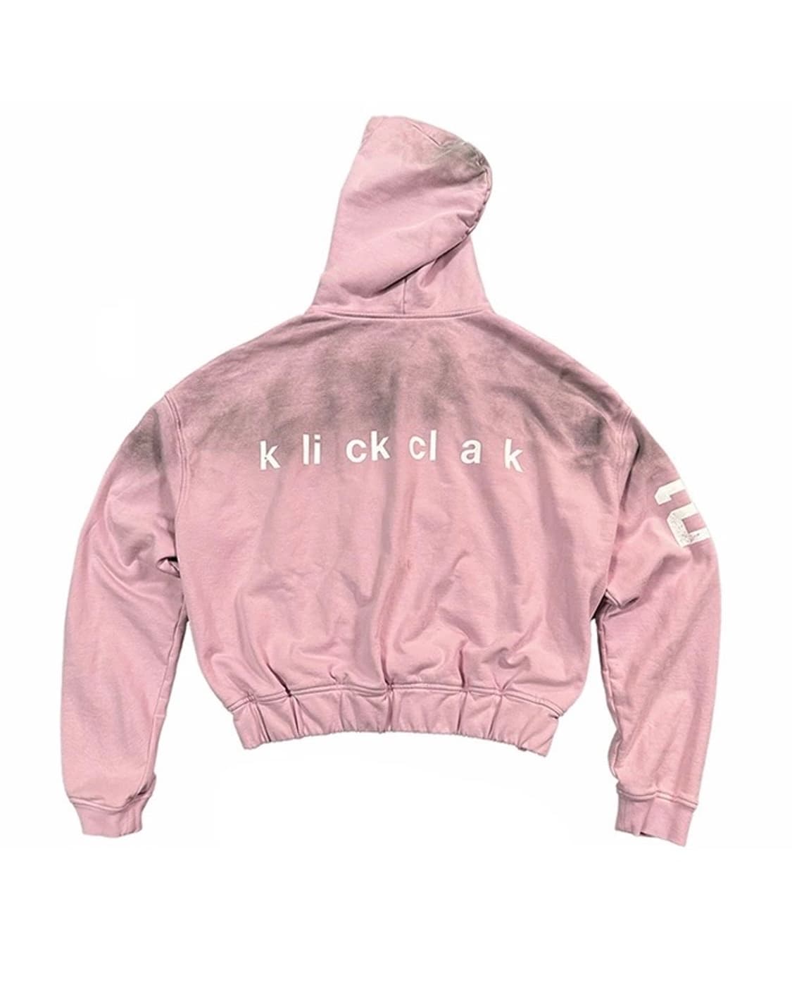 Dust Wash Pink Rider Zip Hoddie 상품이미지2