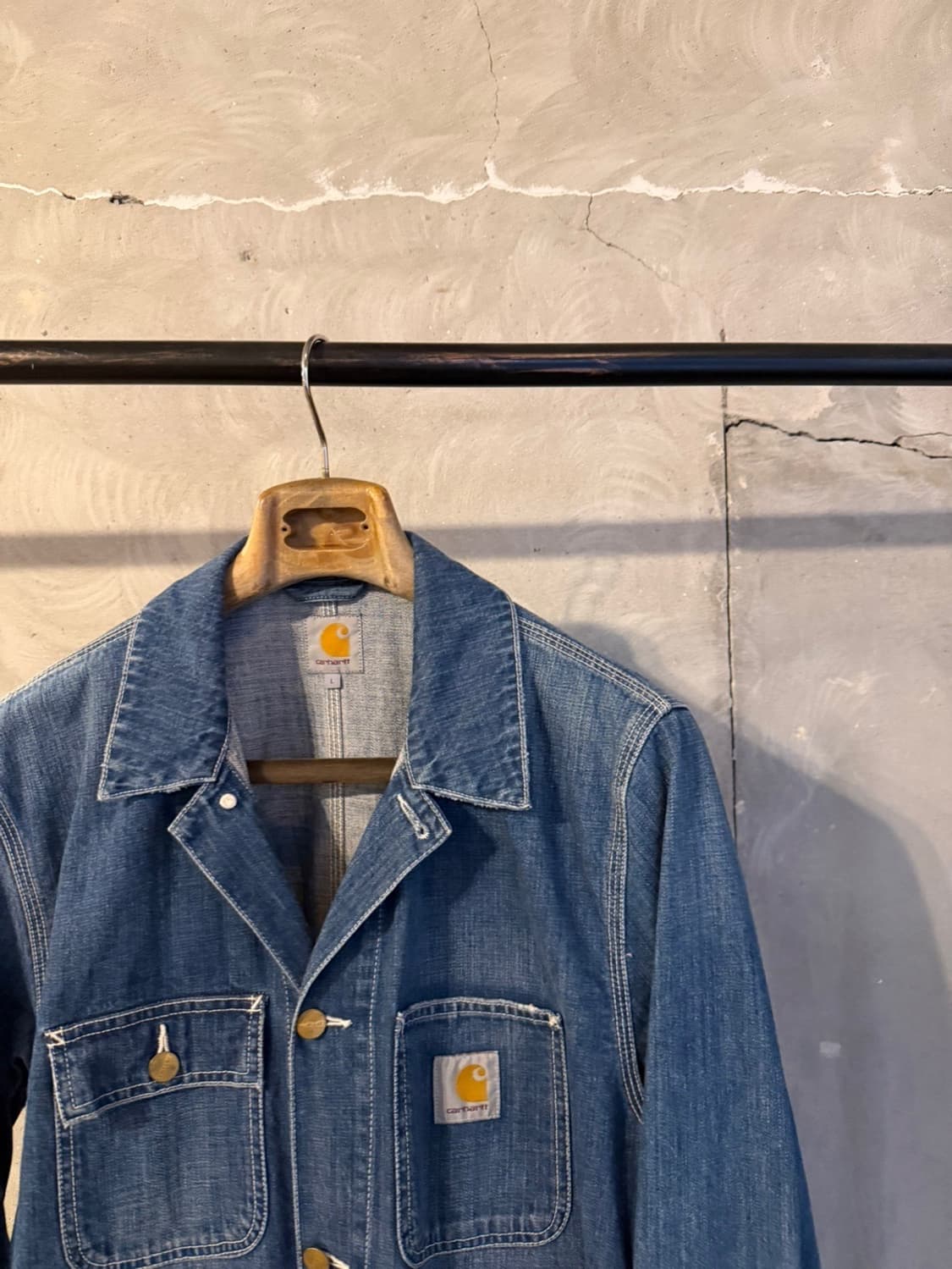 칼하트 데님 초어자켓 100~105 상품이미지8