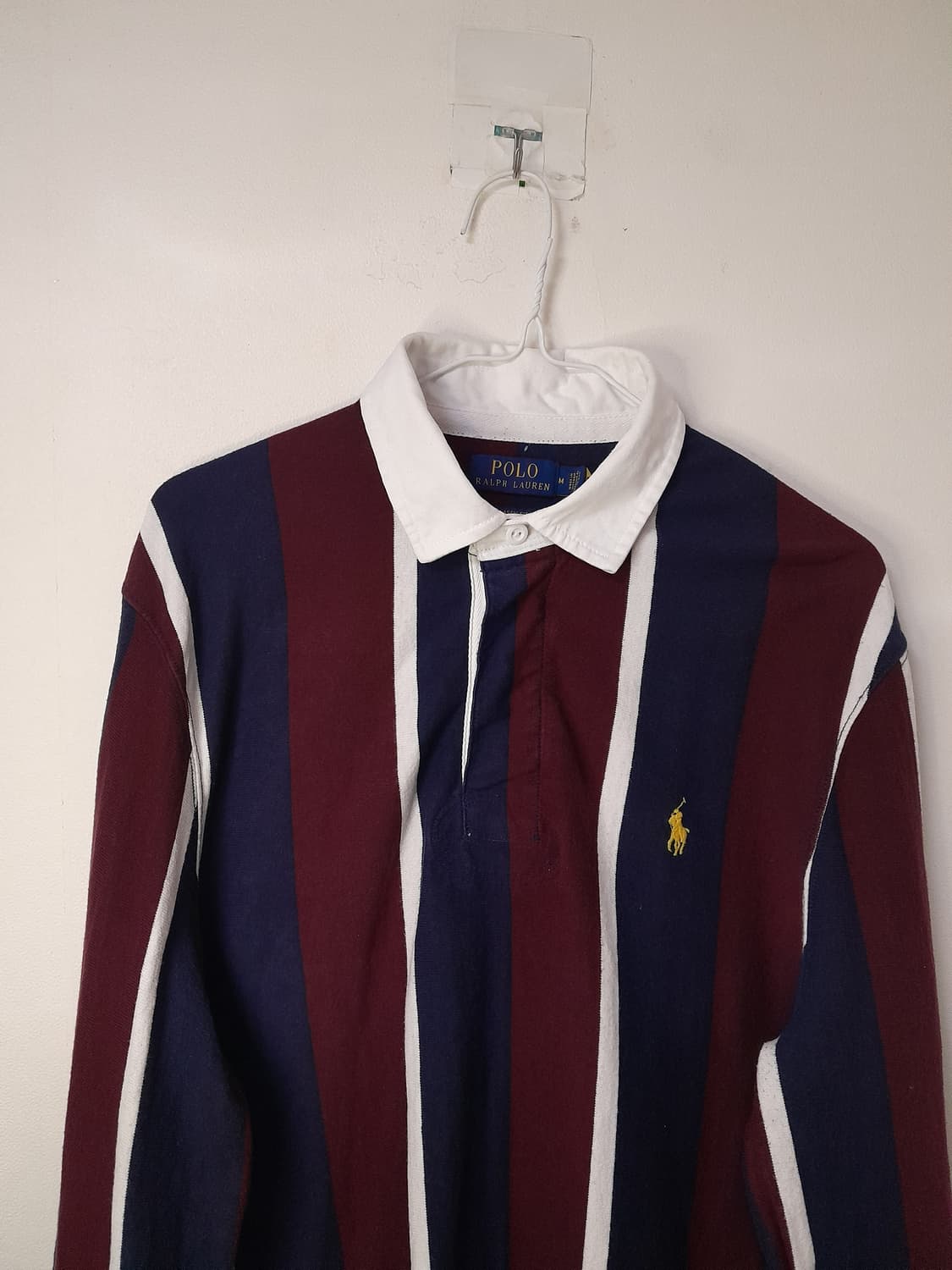 랄프로렌 폴로 큐알탭 럭비 카라티 M/100 상품이미지2