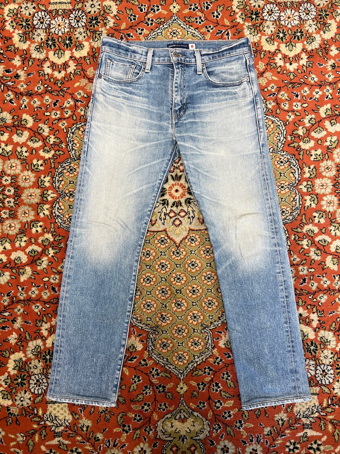 [30] LEVIS 리바이스 JAPAN bigE 블루탭 502 데님팬츠 상품이미지1