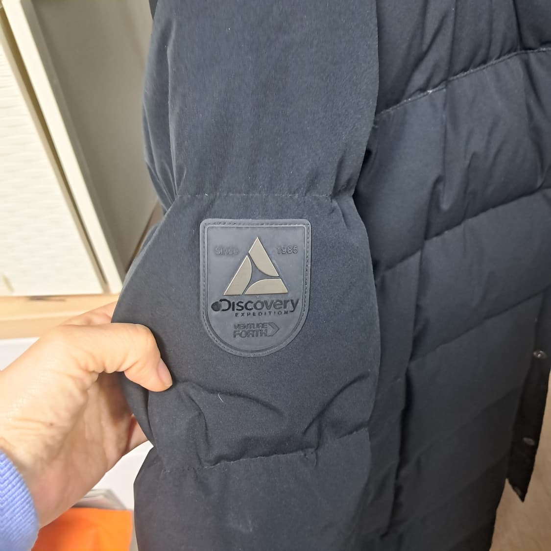 디스커버리 남성 롱패딩 헤비패딩 95 블랙 상품이미지7