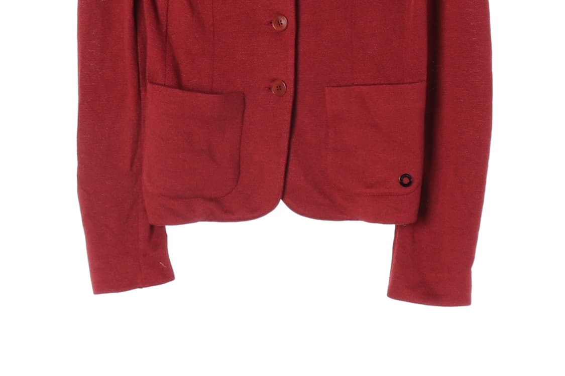 [S]로로피아나 린넨 실크 100% 레드 싱글브레스티드재킷
 상품이미지4