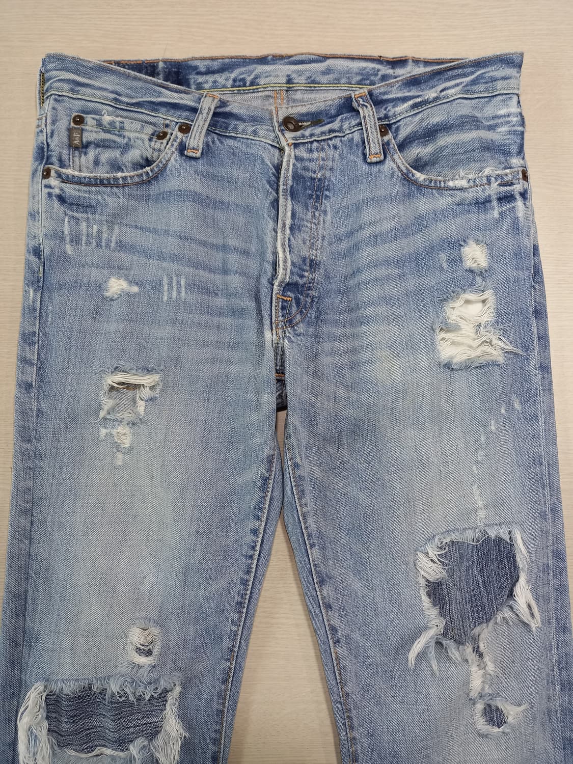 34 Abercrombie Baxter 데미지워싱 리페어진 34-589 상품이미지3