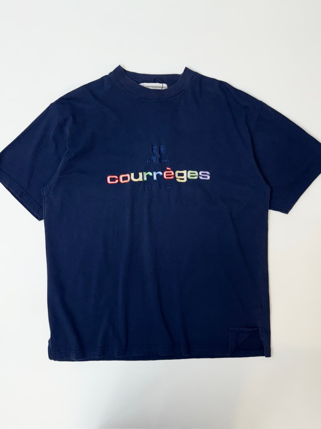 Courreges 꾸레쥬 로고 반팔 티셔츠 상품이미지2