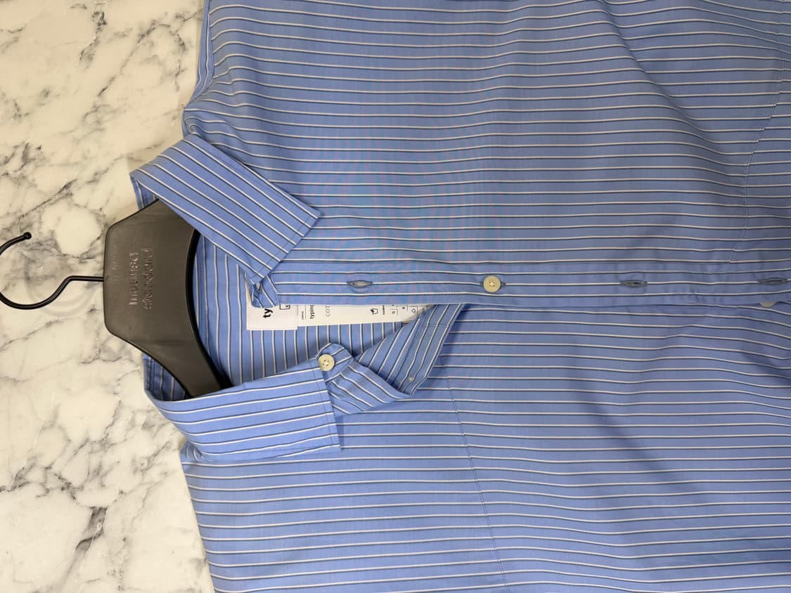 타이핑미스테이크 스트라이프 셔츠M 상품이미지2