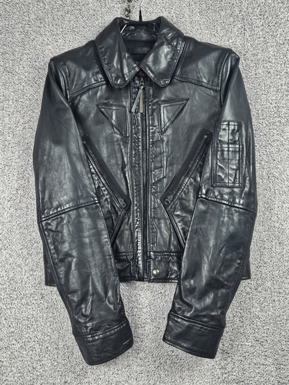 폴로랄프로렌 송아지가죽 모터라이딩 자켓 ( S ) / 10482 상품이미지2