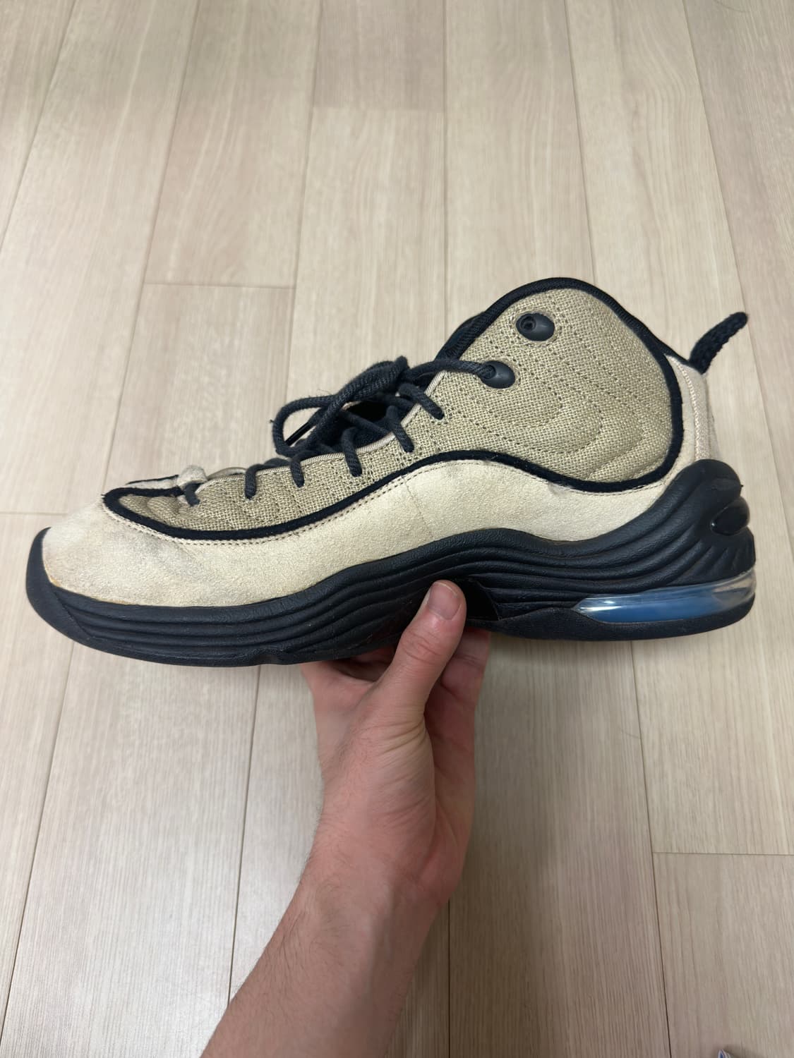 (270) 나이키 스투시 에어페니2 라탄 앤 라임스톤 상품이미지3