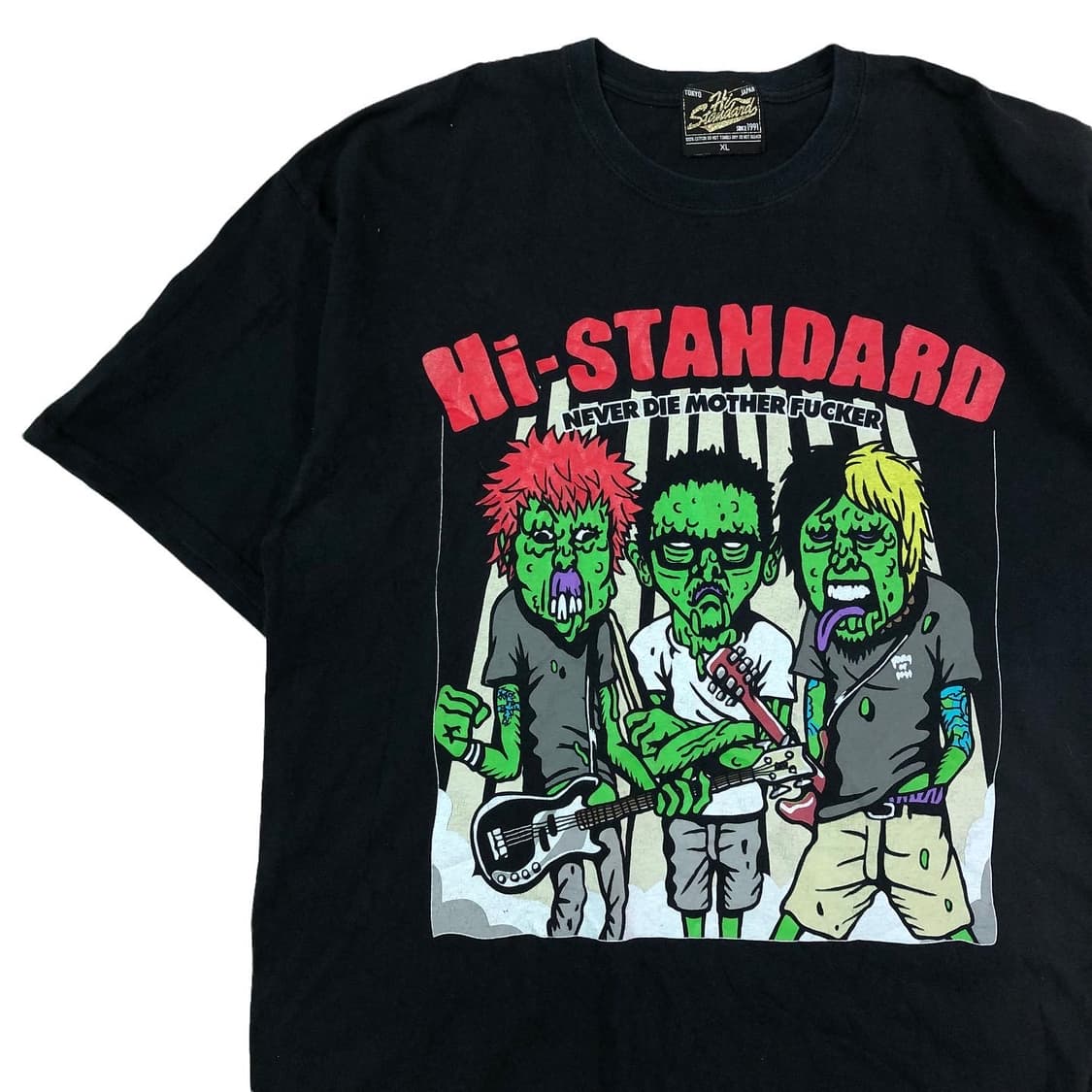 [XL] Hi Standard 프린트 밴드 티셔츠 상품이미지2