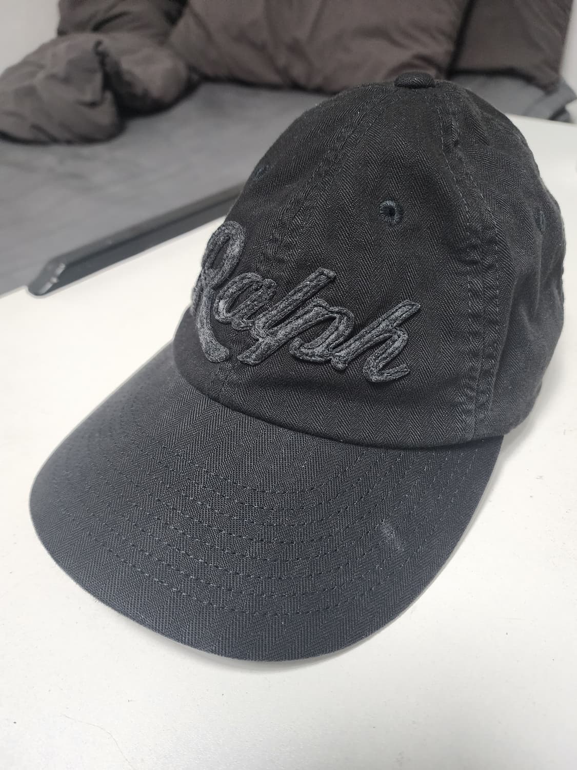 새제품) 폴로 해링본 볼캡 25ss 상품이미지4