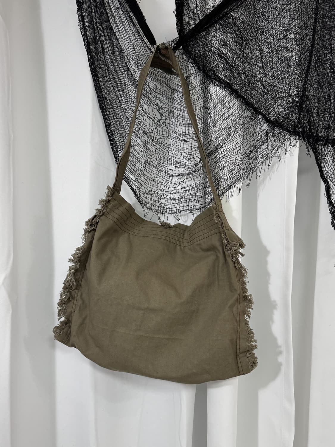 khaki pocket shoulder bag 상품이미지3
