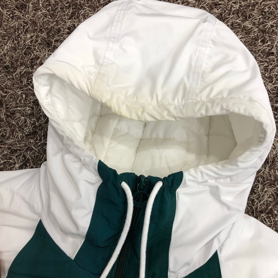 아디다스 백로고 패디드 바람막이 점퍼 자켓 상품이미지7