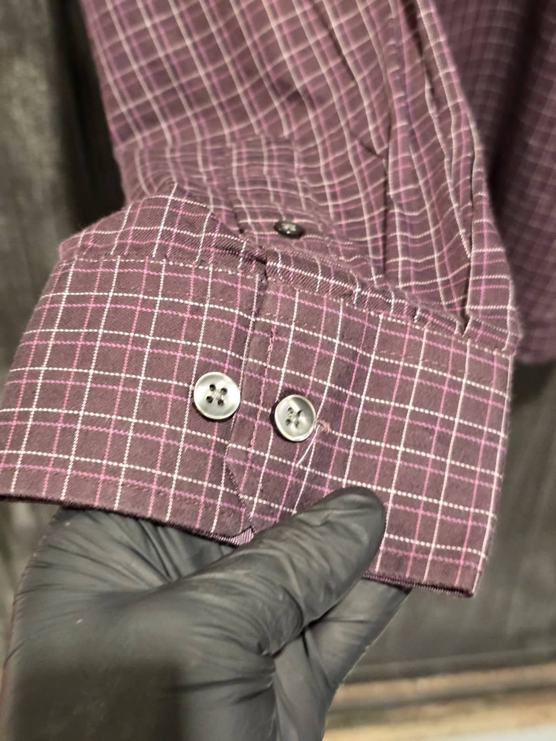 Van Heusen Plaid Long Sleeve Shirt 상품이미지2