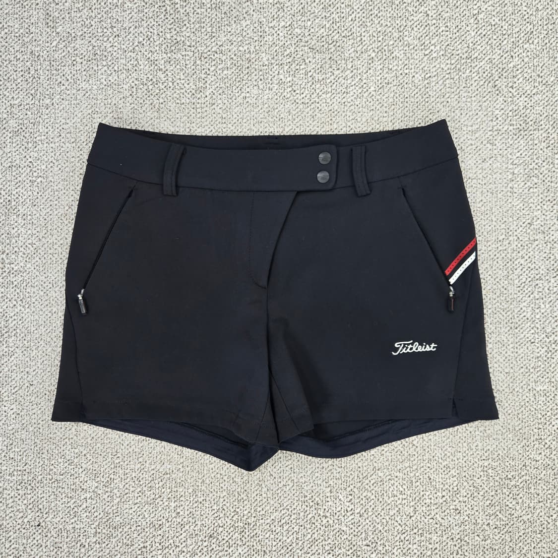 0157 타이틀리스트 여성 골프 반바지 블랙 64 상품이미지1