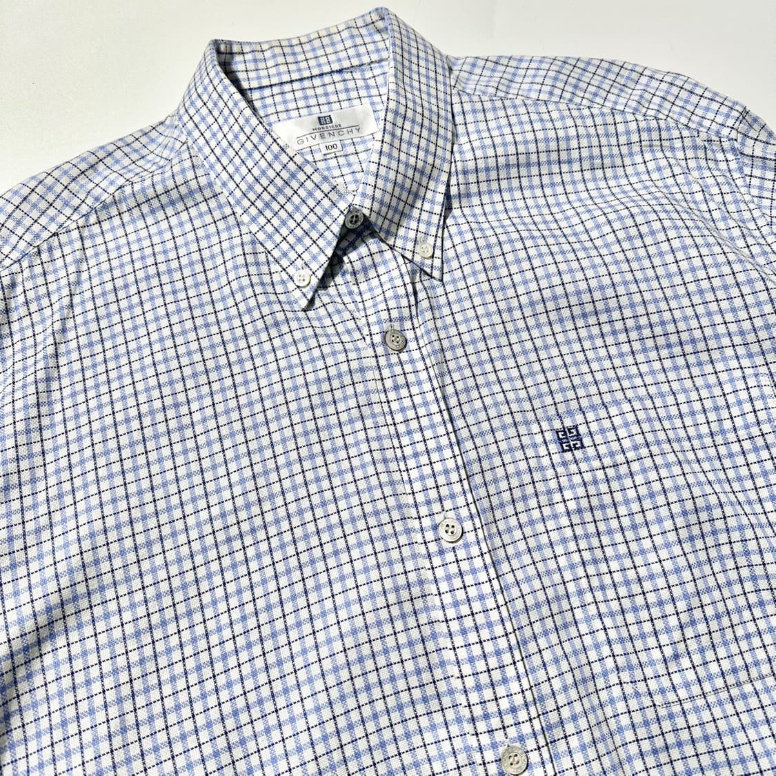 지방시 체크 로고 포켓 셔츠 상품이미지3