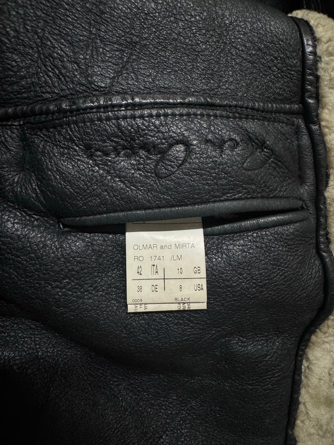 42 / Rick Owens 리버시블 무스탕 자켓 상품이미지6