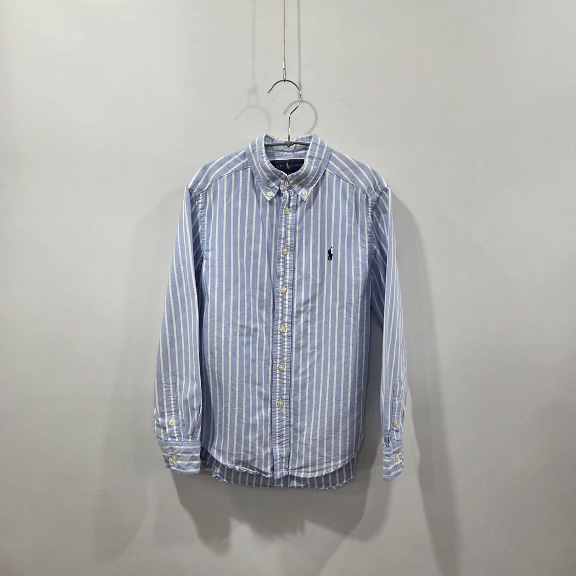 폴로랄프로렌 키즈 버튼다운 스트라이프 옥스포드 셔츠 10 상품이미지1
