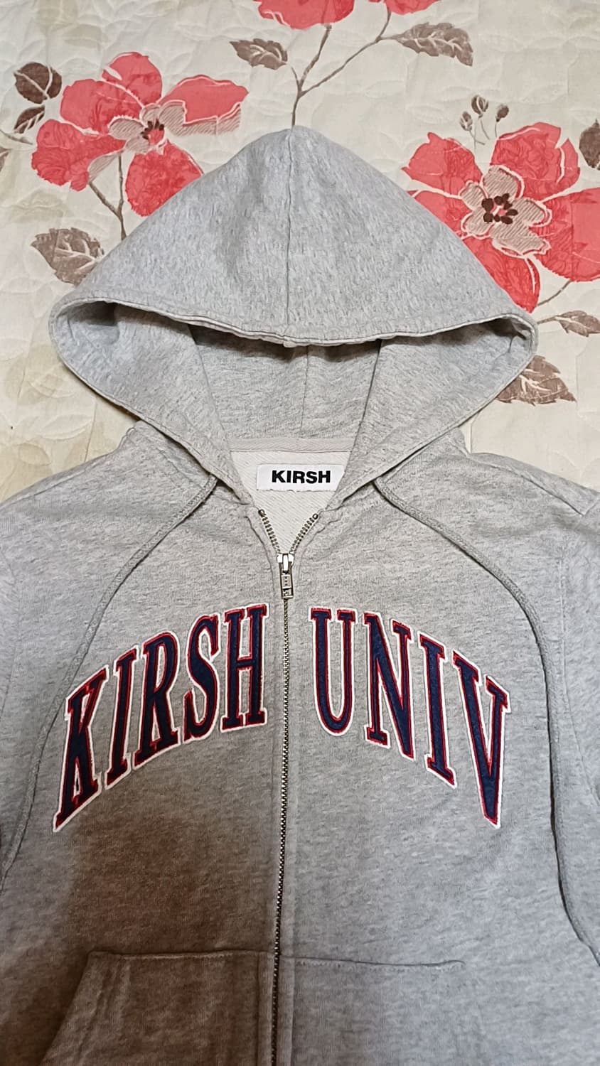 키르시 크롭후드집업 85 여성55 가슴44 기장52 상품이미지2