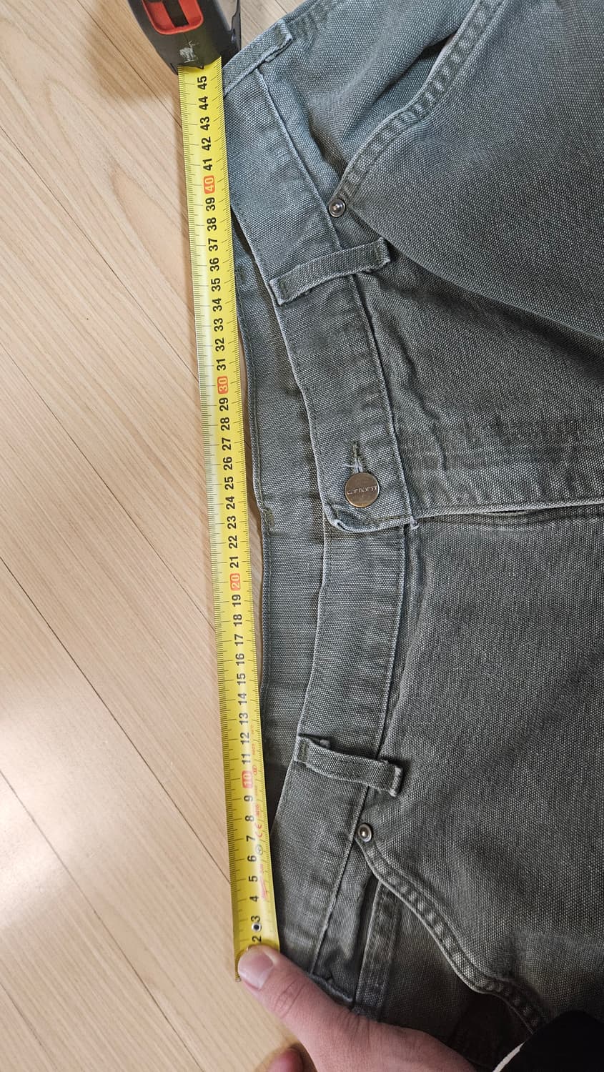 칼하트 더블니 모스그린 36(실측 참조) 상품이미지6