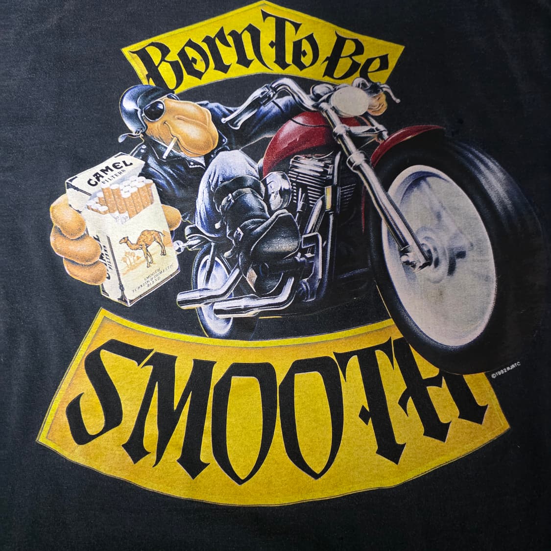 [XL] 90s 빈티지 카멜 프로모 본 투비 스무스 포켓 티셔츠 투톤 상품이미지2