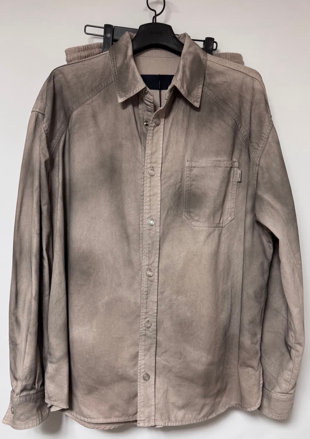 준지 25ss 데님 페인티드 셔츠 카고팬츠 46 상품이미지2