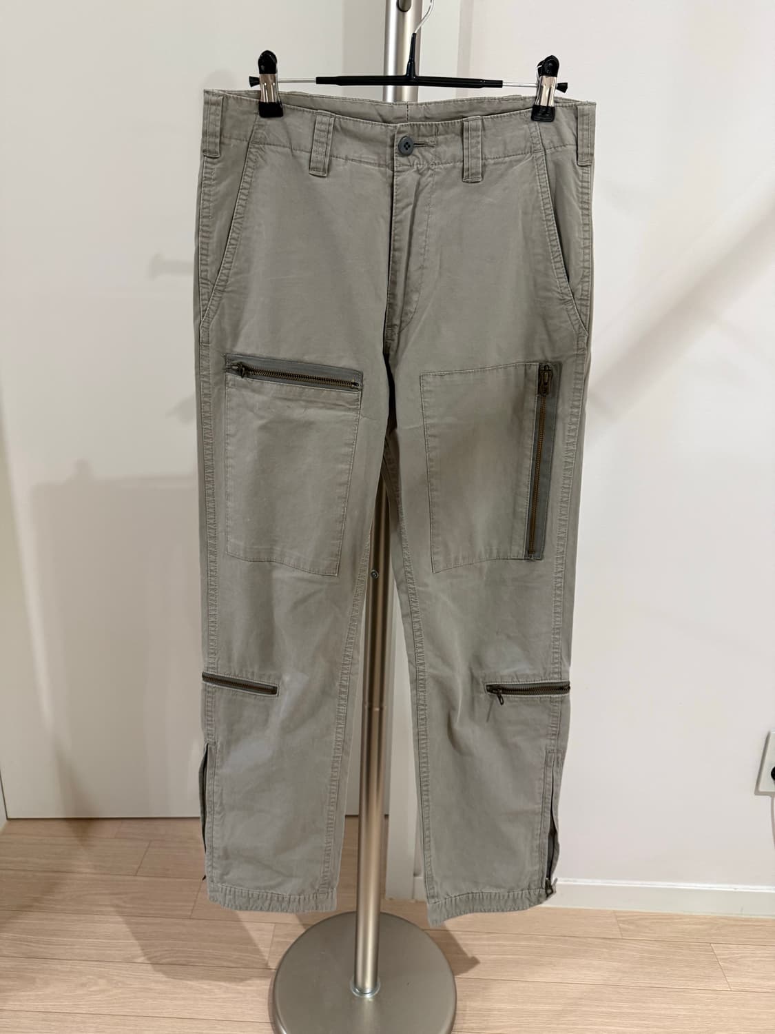 UNUSED 언유즈드 지퍼 카고 팬츠 상품이미지1