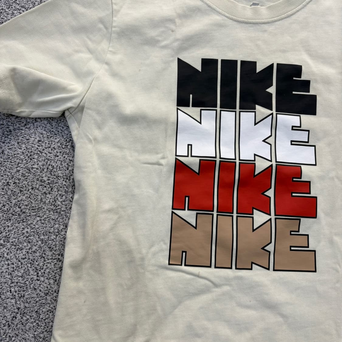 S 나이키 여성 크롭 반팔 티셔츠 0414J 상품이미지4