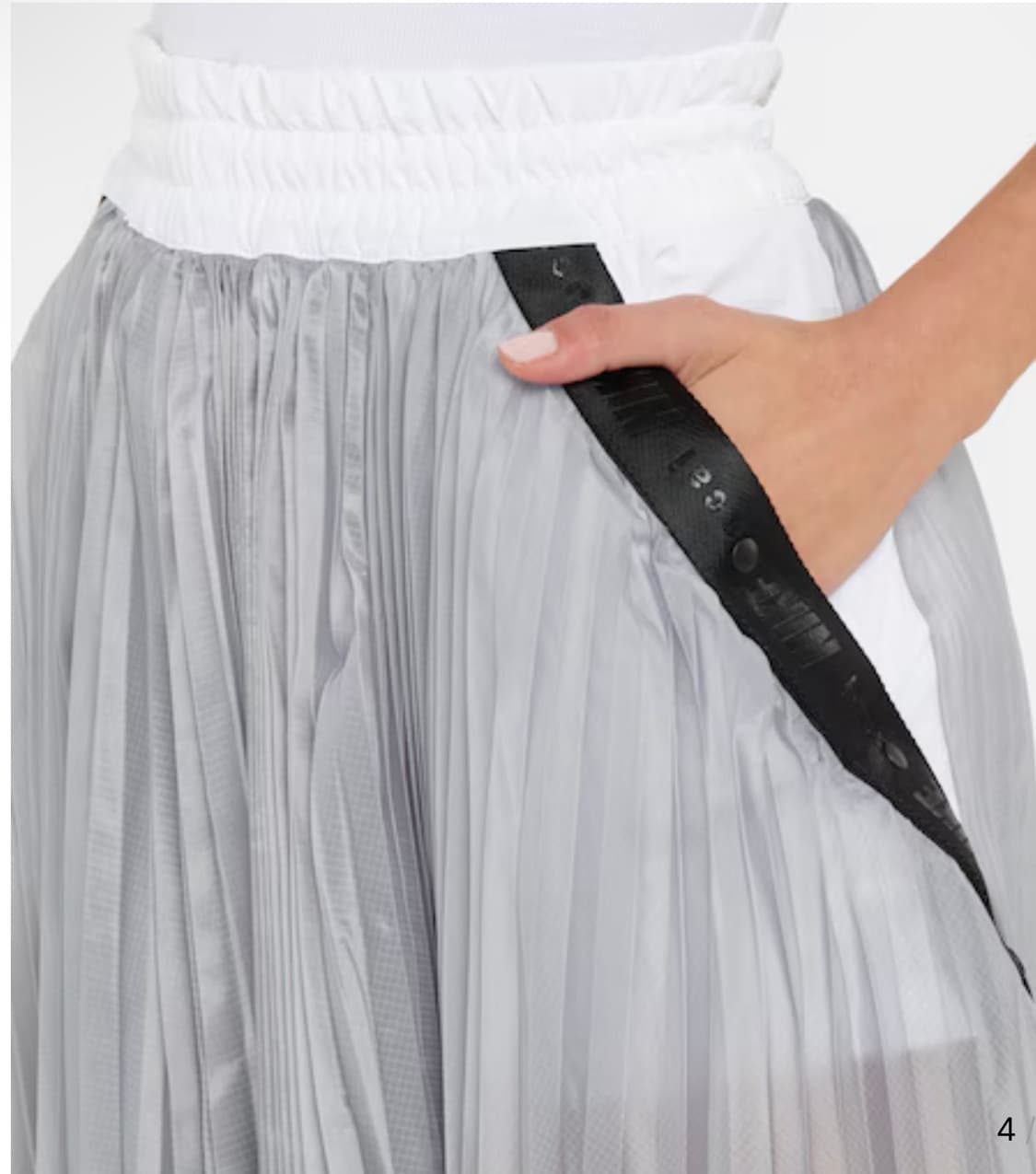 새상품 나이키 x 사카이 플리츠 스커트 XS(44,55사이즈 가능) 상품이미지2