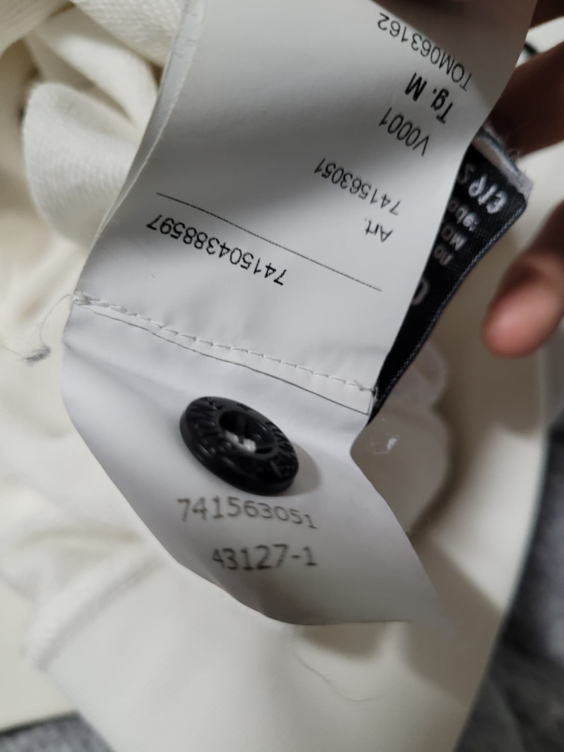 스톤아일랜드 화이트 맨투맨 상품이미지10