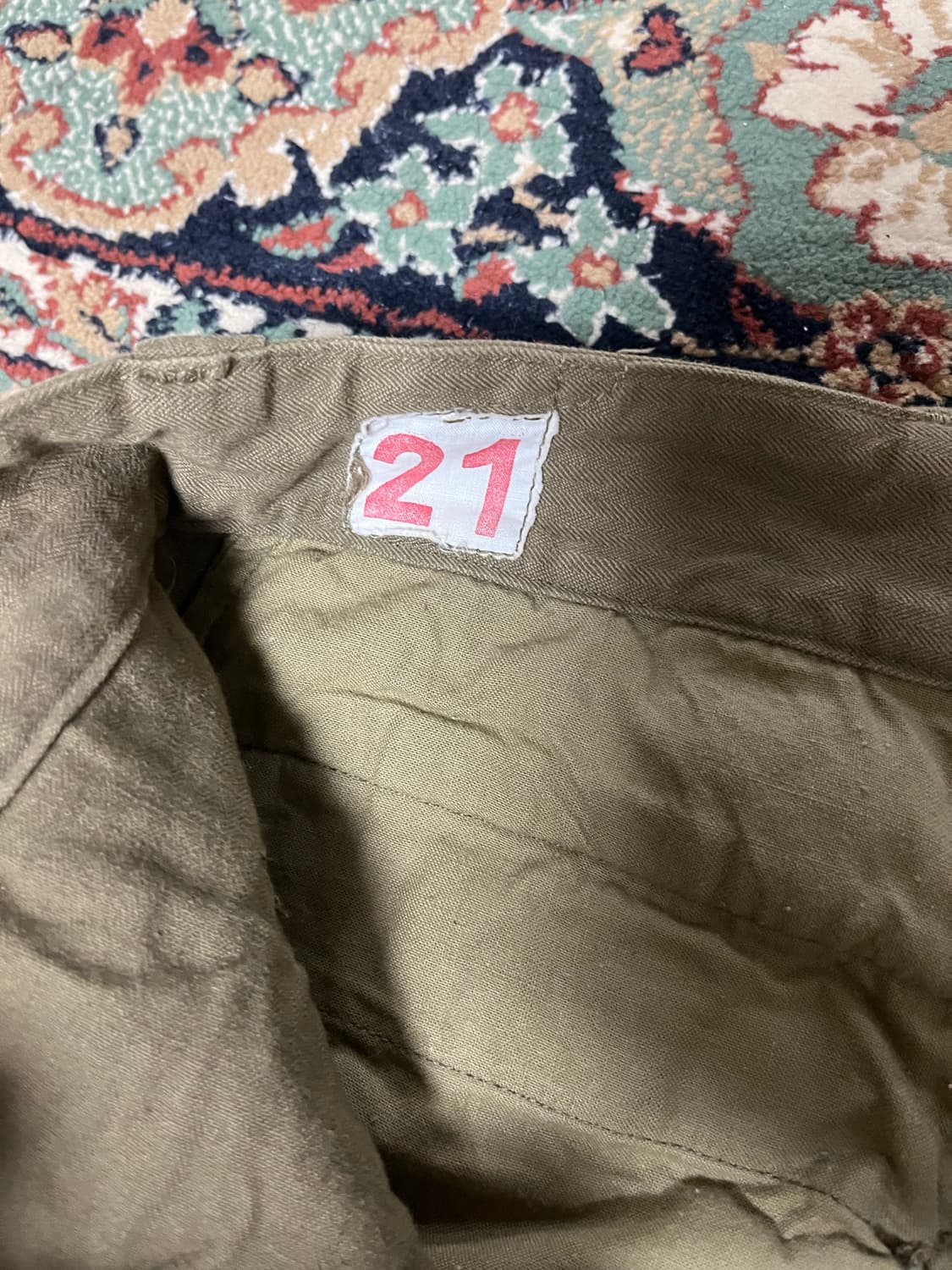 50s french army m-47 pants 프렌치 빈티지 상품이미지2