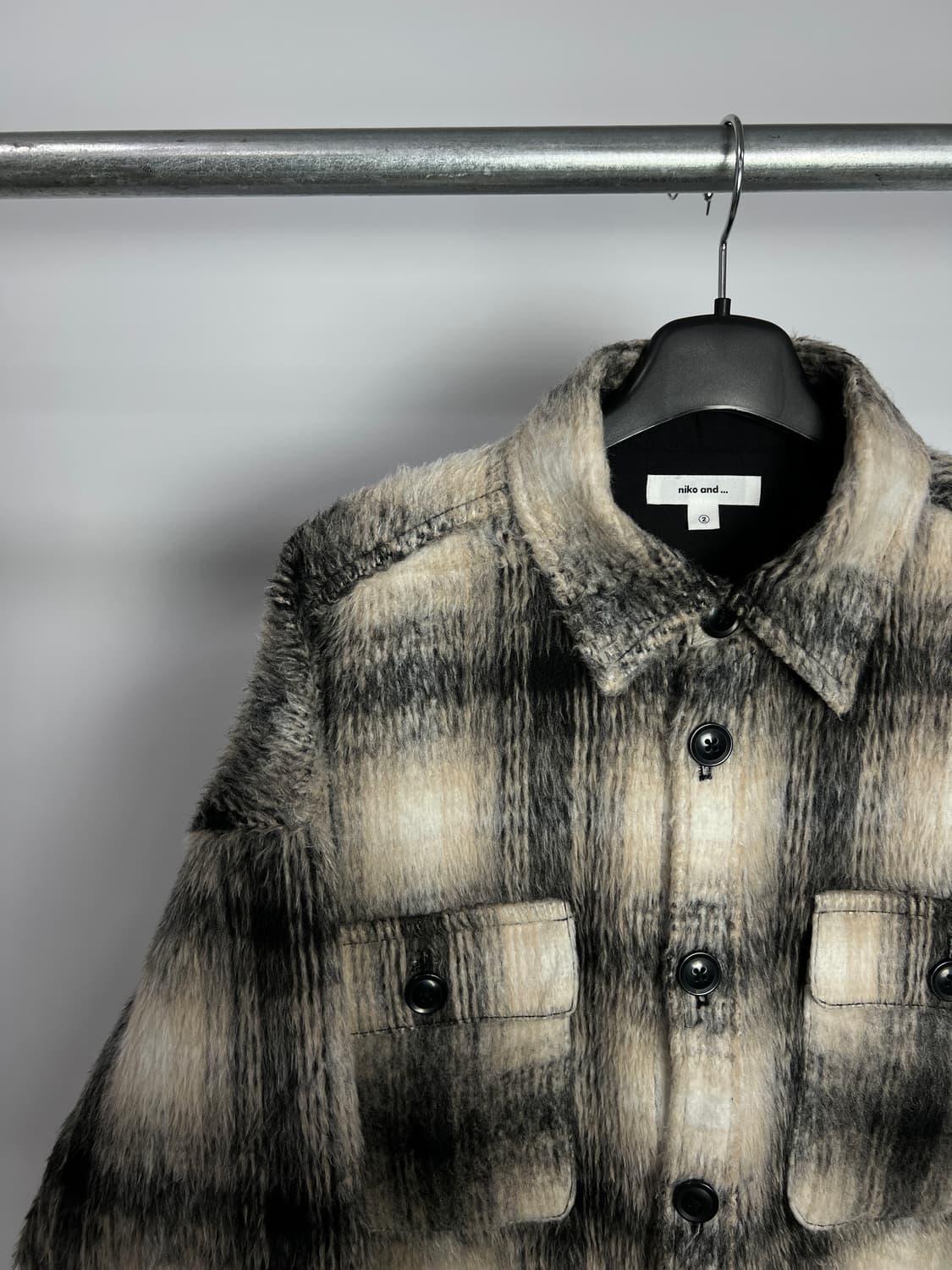 NIKO AND... 체크 자켓  상품이미지2